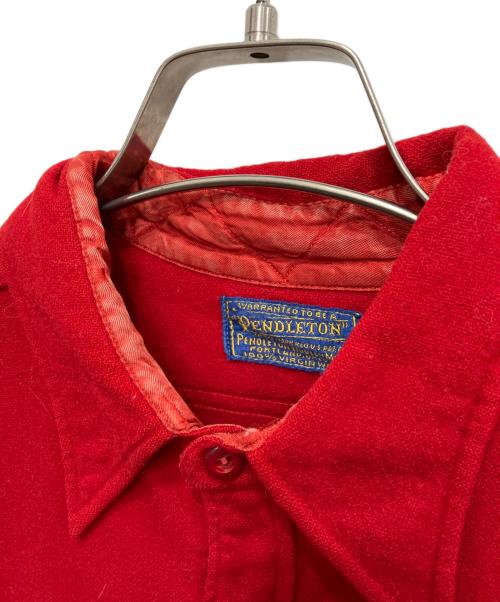 PENDLETON（ペンドルトン）PENDLETON (ペンドルトン) ウールシャツ レッド サイズ:不明の古着・服飾アイテム