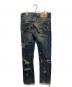 DOLCE & GABBANA (ドルチェ＆ガッバーナ) ハードクラッシュデニムパンツ インディゴ サイズ:W31：6000円