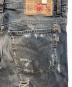中古・古着 DOLCE & GABBANA (ドルチェ＆ガッバーナ) ハードクラッシュデニムパンツ インディゴ サイズ:W31：6000円