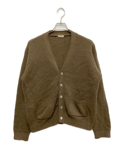 Y's for men（ワイズフォーメン）Y's for men (ワイズフォーメン) オールドVネックカーディガン オリーブ サイズ:不明の古着・服飾アイテム