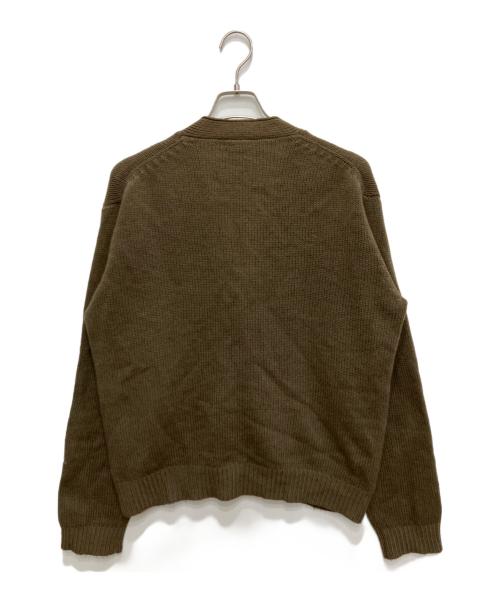 Y's for men（ワイズフォーメン）Y's for men (ワイズフォーメン) オールドVネックカーディガン オリーブ サイズ:不明の古着・服飾アイテム