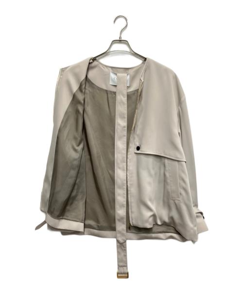 CULLNI（クルニ）CULLNI (クルニ) ノーカラートレンチジャケット ベージュ サイズ:2の古着・服飾アイテム