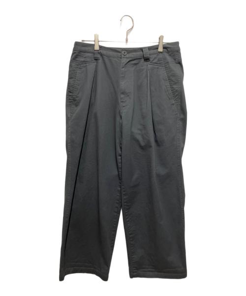 HUF（ハフ）HUF (ハフ) 2タックパンツ グレー サイズ:28の古着・服飾アイテム