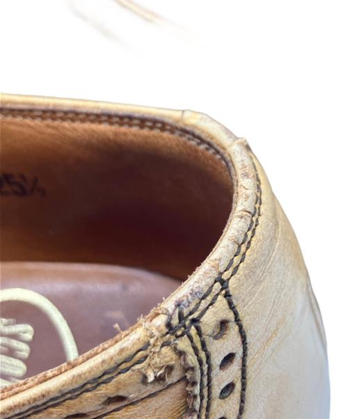 SCOTCH GRAIN（スコッチグレイン）SCOTCH GRAIN (スコッチグレイン) ウィングチップシューズ ベージュ サイズ:25 1/2の古着・服飾アイテム