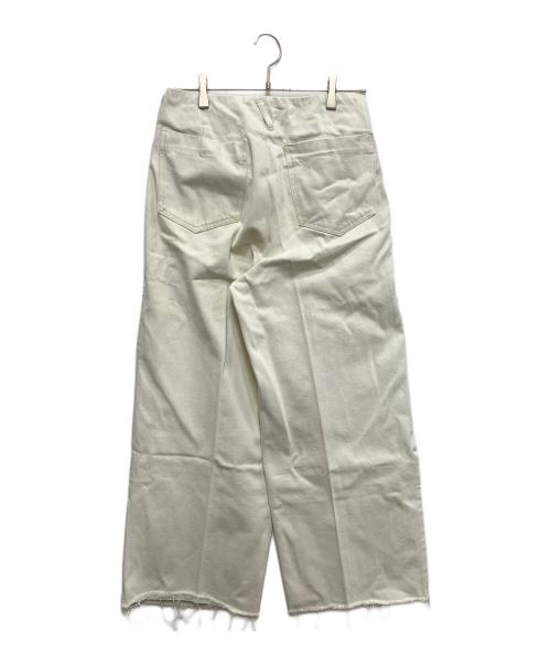 saby（サバイ）saby (サバイ) TUCK BAGGY Bingo Denim ホワイト サイズ:Sの古着・服飾アイテム
