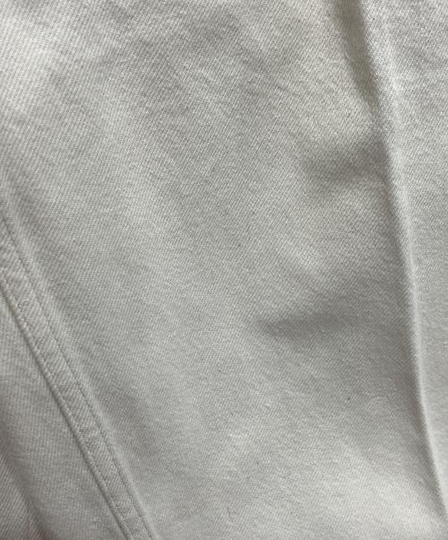 saby（サバイ）saby (サバイ) TUCK BAGGY Bingo Denim ホワイト サイズ:Sの古着・服飾アイテム
