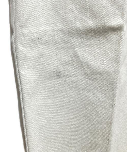 saby（サバイ）saby (サバイ) TUCK BAGGY Bingo Denim ホワイト サイズ:Sの古着・服飾アイテム