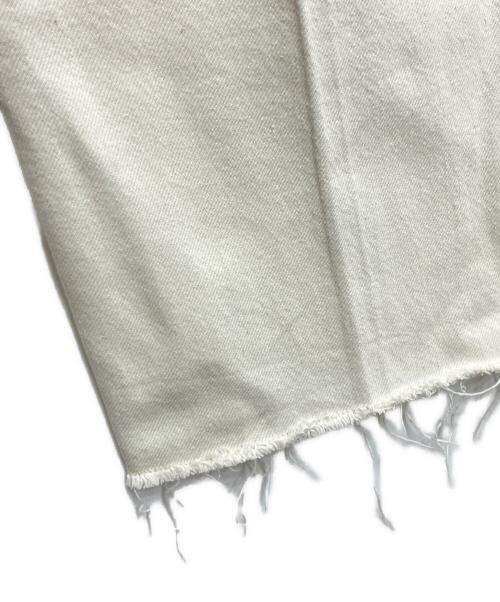 saby（サバイ）saby (サバイ) TUCK BAGGY Bingo Denim ホワイト サイズ:Sの古着・服飾アイテム