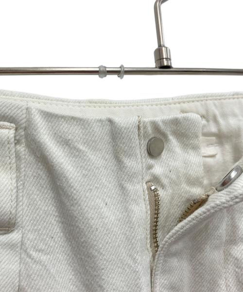 saby（サバイ）saby (サバイ) TUCK BAGGY Bingo Denim ホワイト サイズ:Sの古着・服飾アイテム