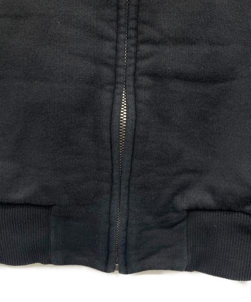 DOLCE & GABBANA（ドルチェ＆ガッバーナ）DOLCE & GABBANA (ドルチェ＆ガッバーナ) スウェットバイカージャケット ブラック サイズ:48の古着・服飾アイテム