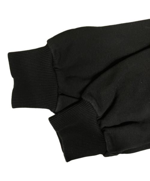 DOLCE & GABBANA（ドルチェ＆ガッバーナ）DOLCE & GABBANA (ドルチェ＆ガッバーナ) スウェットバイカージャケット ブラック サイズ:48の古着・服飾アイテム