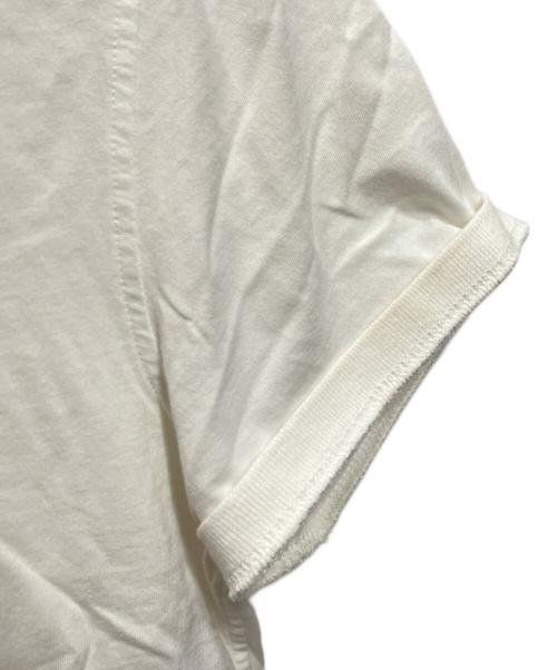 MONCLER（モンクレール）MONCLER (モンクレール) MAGLIA POLO スリムフィットポロシャツ ホワイト サイズ:Lの古着・服飾アイテム