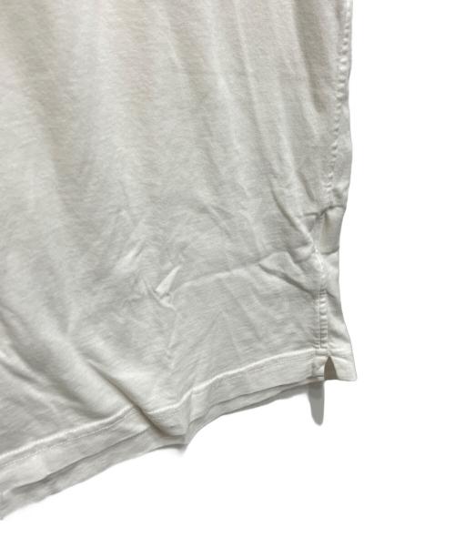 MONCLER（モンクレール）MONCLER (モンクレール) MAGLIA POLO スリムフィットポロシャツ ホワイト サイズ:Lの古着・服飾アイテム