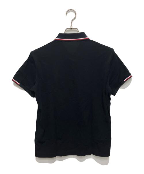 MONCLER（モンクレール）MONCLER (モンクレール) MAGLIA POLO ブラック サイズ:Lの古着・服飾アイテム