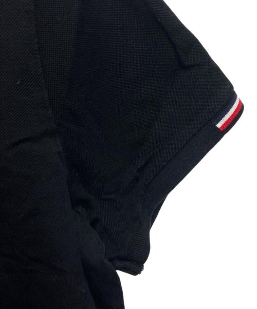 MONCLER（モンクレール）MONCLER (モンクレール) MAGLIA POLO ブラック サイズ:Lの古着・服飾アイテム