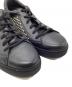 中古・古着 DSQUARED2 (ディースクエアード) スタッズスニーカー ブラック サイズ:SIZE 42：8000円