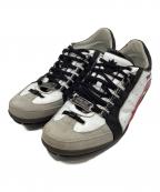 DSQUARED2ディースクエアード）の古着「ローカットスニーカー」｜ホワイト