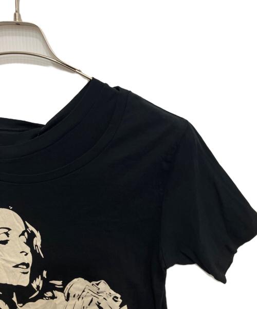 Hysteric Glamour（ヒステリックグラマー）Hysteric Glamour (ヒステリックグラマー) CAMERA CLUB レイヤードTシャツ ブラック サイズ:free 未使用品の古着・服飾アイテム