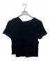 Hysteric Glamour (ヒステリックグラマー) CAMERA CLUB レイヤードTシャツ ブラック サイズ:free 未使用品：7000円