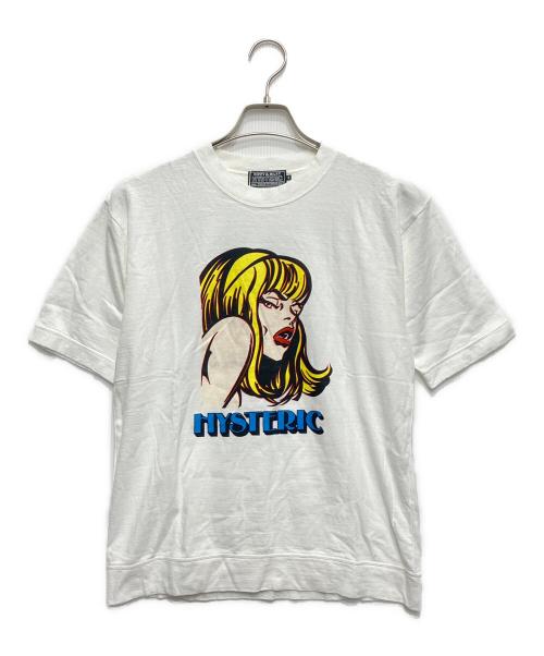 Hysteric Glamour（ヒステリックグラマー）Hysteric Glamour (ヒステリックグラマー) HYSTERIC FREAKY Tシャツ ホワイト サイズ:Sの古着・服飾アイテム
