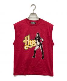 Hysteric Glamour（ヒステリックグラマー）の古着「HYS BREAZE ノースリーブTシャツ」｜ピンク