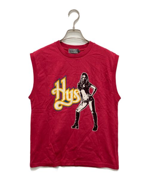 Hysteric Glamour（ヒステリックグラマー）Hysteric Glamour (ヒステリックグラマー) HYS BREAZE ノースリーブTシャツ ピンク サイズ:S 未使用品の古着・服飾アイテム