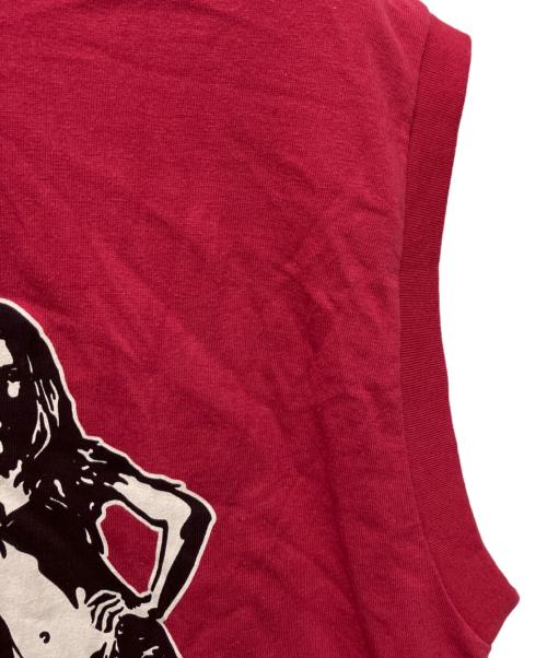 Hysteric Glamour（ヒステリックグラマー）Hysteric Glamour (ヒステリックグラマー) HYS BREAZE ノースリーブTシャツ ピンク サイズ:S 未使用品の古着・服飾アイテム
