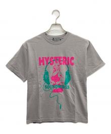 Hysteric Glamour（ヒステリックグラマー）の古着「SOUNDWAVE Tシャツ」｜グレー