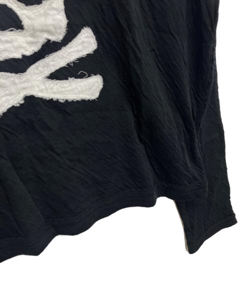 Hysteric Glamour（ヒステリックグラマー）Hysteric Glamour (ヒステリックグラマー) SKULL HEADパッチ ショートTシャツ ブラック サイズ:freeの古着・服飾アイテム