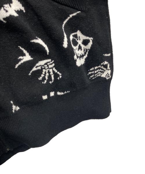 Hysteric Glamour（ヒステリックグラマー）Hysteric Glamour (ヒステリックグラマー) GOAST総柄ジャカードブルゾン ブラック サイズ:freeの古着・服飾アイテム