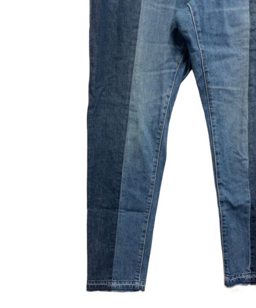 Hysteric Glamour（ヒステリックグラマー）Hysteric Glamour (ヒステリックグラマー) USED加工デニムテーパードパンツ ブルー サイズ:Mの古着・服飾アイテム