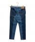 Hysteric Glamour (ヒステリックグラマー) USED加工デニムテーパードパンツ ブルー サイズ:M：5000円