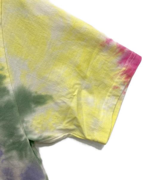 Hysteric Glamour（ヒステリックグラマー）Hysteric Glamour (ヒステリックグラマー) PLAY BOY (プレイボーイ) MISS ALYSSA Tシャツ ピンク×イエロー サイズ:Sの古着・服飾アイテム