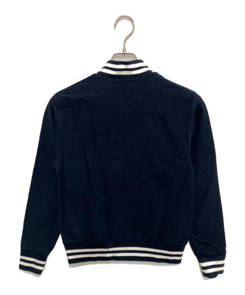 Hysteric Glamour（ヒステリックグラマー）Hysteric Glamour (ヒステリックグラマー) スウェットアワードジャケット ネイビー サイズ:FREE 未使用品の古着・服飾アイテム