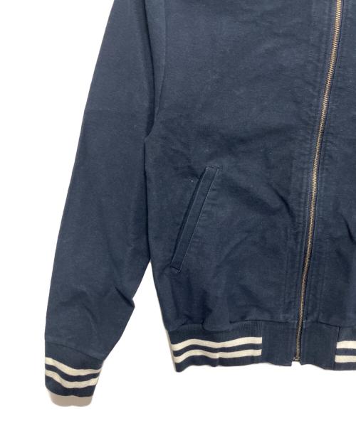Hysteric Glamour（ヒステリックグラマー）Hysteric Glamour (ヒステリックグラマー) スウェットアワードジャケット ネイビー サイズ:FREE 未使用品の古着・服飾アイテム