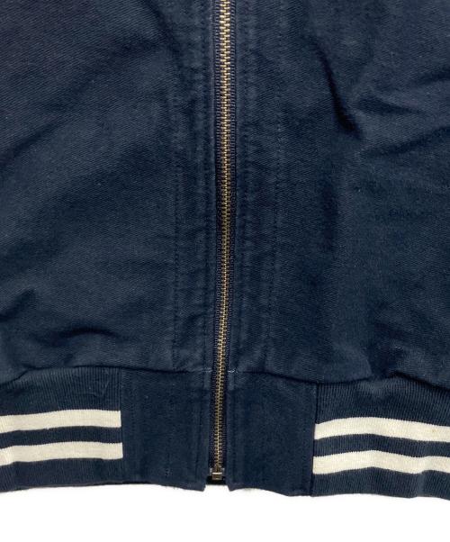 Hysteric Glamour（ヒステリックグラマー）Hysteric Glamour (ヒステリックグラマー) スウェットアワードジャケット ネイビー サイズ:FREE 未使用品の古着・服飾アイテム