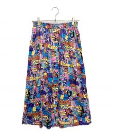 Hysteric Glamour（ヒステリックグラマー）の古着「FLOWER GIRL柄 スカート」｜マルチカラー