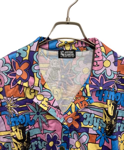 Hysteric Glamour（ヒステリックグラマー）Hysteric Glamour (ヒステリックグラマー) FLOWER GIRL柄 ショートシャツ マルチカラー サイズ:freeの古着・服飾アイテム