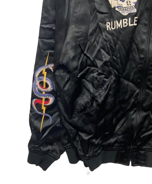 Hysteric Glamour（ヒステリックグラマー）Hysteric Glamour (ヒステリックグラマー) スカル×スネーク刺繍 スーベニアジャケット ブラック サイズ:M 未使用品の古着・服飾アイテム