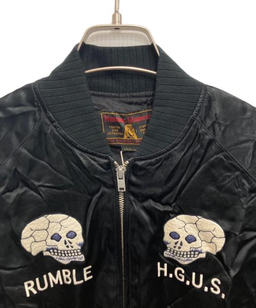 Hysteric Glamour（ヒステリックグラマー）Hysteric Glamour (ヒステリックグラマー) スカル×スネーク刺繍 スーベニアジャケット ブラック サイズ:M 未使用品の古着・服飾アイテム