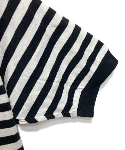 Hysteric Glamour（ヒステリックグラマー）Hysteric Glamour (ヒステリックグラマー) BABYS ONFIRE刺繍Tシャツ ブラック×ホワイト サイズ:1の古着・服飾アイテム