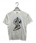 Hysteric Glamourヒステリックグラマー）の古着「GUITAR GIRL刺繍 Tシャツ」｜ホワイト
