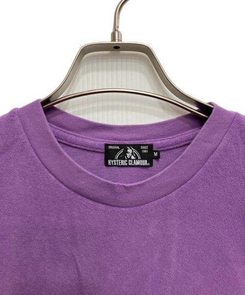 Hysteric Glamour（ヒステリックグラマー）Hysteric Glamour (ヒステリックグラマー) RELAX RESEARCH Tシャツ パープル サイズ:Mの古着・服飾アイテム