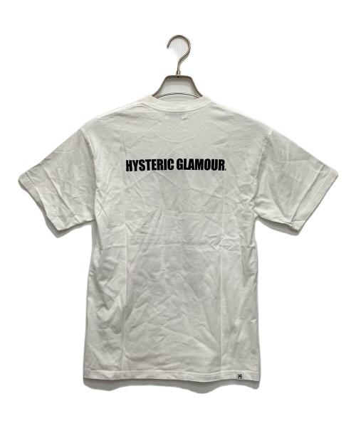 Hysteric Glamour（ヒステリックグラマー）Hysteric Glamour (ヒステリックグラマー) 未来人カオスプリントTシャツ ホワイト サイズ:Sの古着・服飾アイテム