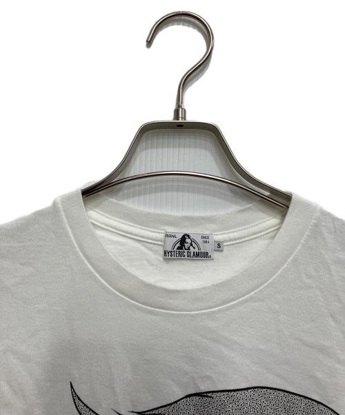 Hysteric Glamour（ヒステリックグラマー）Hysteric Glamour (ヒステリックグラマー) 人間昆虫記プリントTシャツ ホワイト サイズ:Sの古着・服飾アイテム
