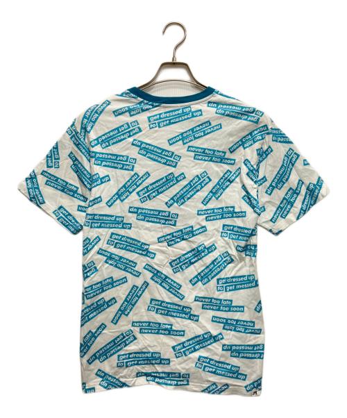 Hysteric Glamour（ヒステリックグラマー）Hysteric Glamour (ヒステリックグラマー) HYS NEVER TOO SOON柄 Tシャツ グリーン×ホワイト サイズ:Sの古着・服飾アイテム