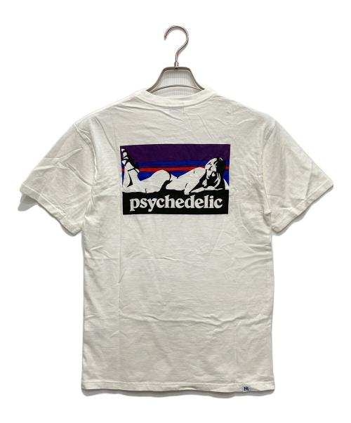 Hysteric Glamour（ヒステリックグラマー）Hysteric Glamour (ヒステリックグラマー) PSYCHEDELIC Tシャツ ホワイト サイズ:Sの古着・服飾アイテム