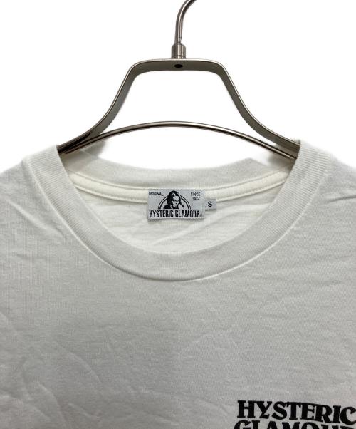 Hysteric Glamour（ヒステリックグラマー）Hysteric Glamour (ヒステリックグラマー) PSYCHEDELIC Tシャツ ホワイト サイズ:Sの古着・服飾アイテム