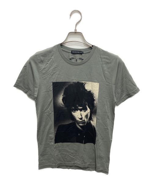Thee Hysteric XXX（ジィ ヒステリックトリプルエックス）Thee Hysteric XXX (ジィ ヒステリックトリプルエックス) Johnny Thunders (ジョニーサンダース) JT IN COLD BLOOD Tシャツ グリーン サイズ:Sの古着・服飾アイテム