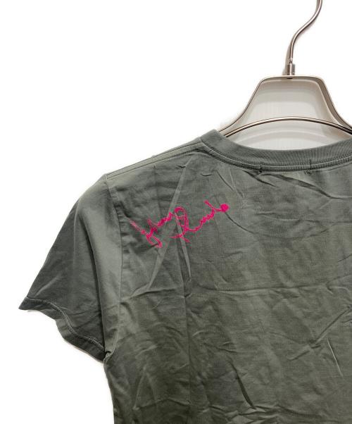 Thee Hysteric XXX（ジィ ヒステリックトリプルエックス）Thee Hysteric XXX (ジィ ヒステリックトリプルエックス) Johnny Thunders (ジョニーサンダース) JT IN COLD BLOOD Tシャツ グリーン サイズ:Sの古着・服飾アイテム